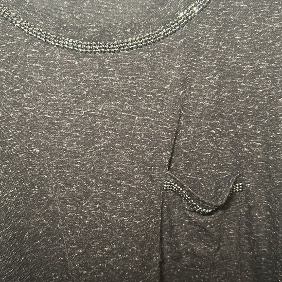 Torrid Rhinestone Polyester Linen Blend Tee Shirt - Picture 2 of 5